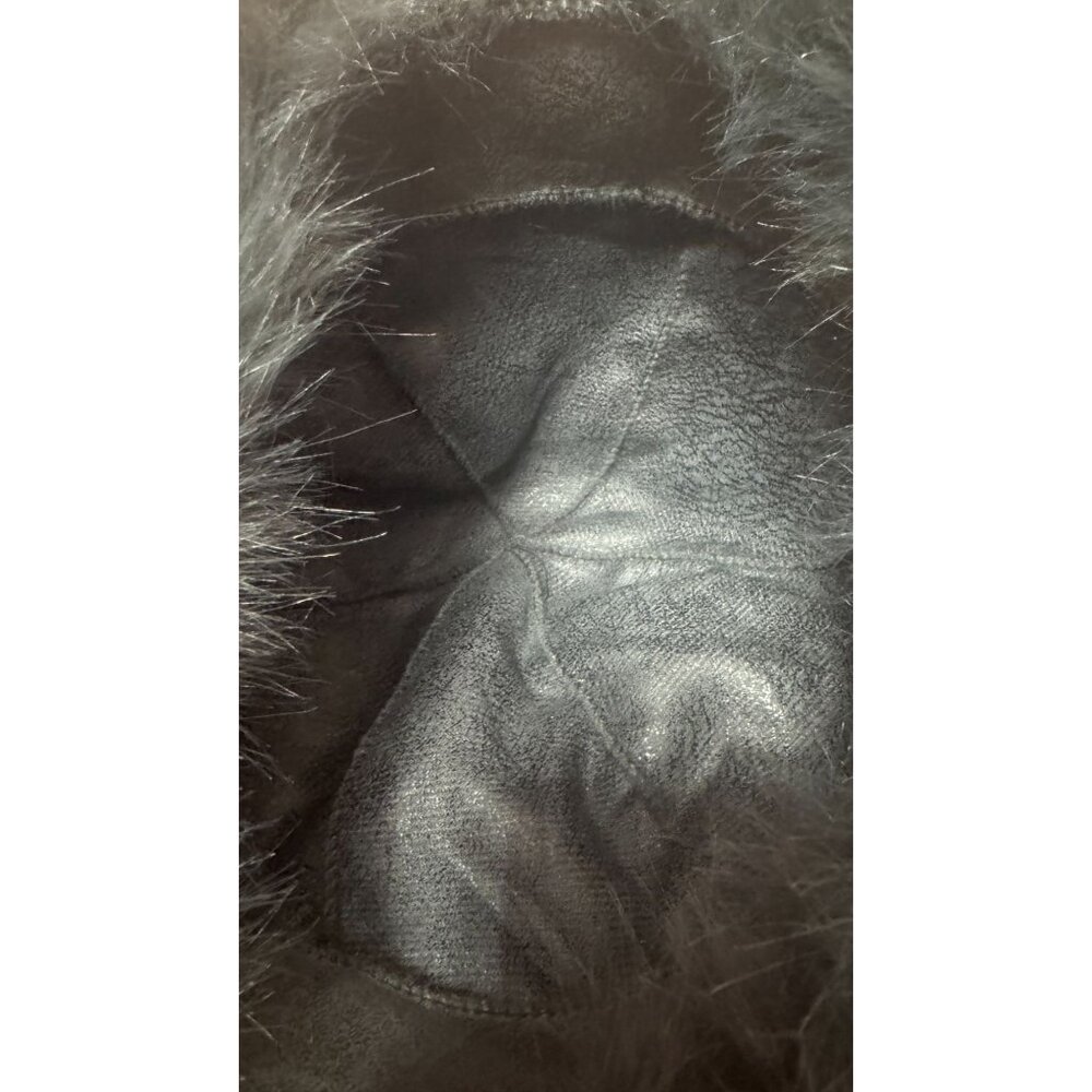 2/$30 Faux Fur Mink Pink Peach One Size Hat Brimless Plush Fluffy Skiing Warm - Picture 7 of 9